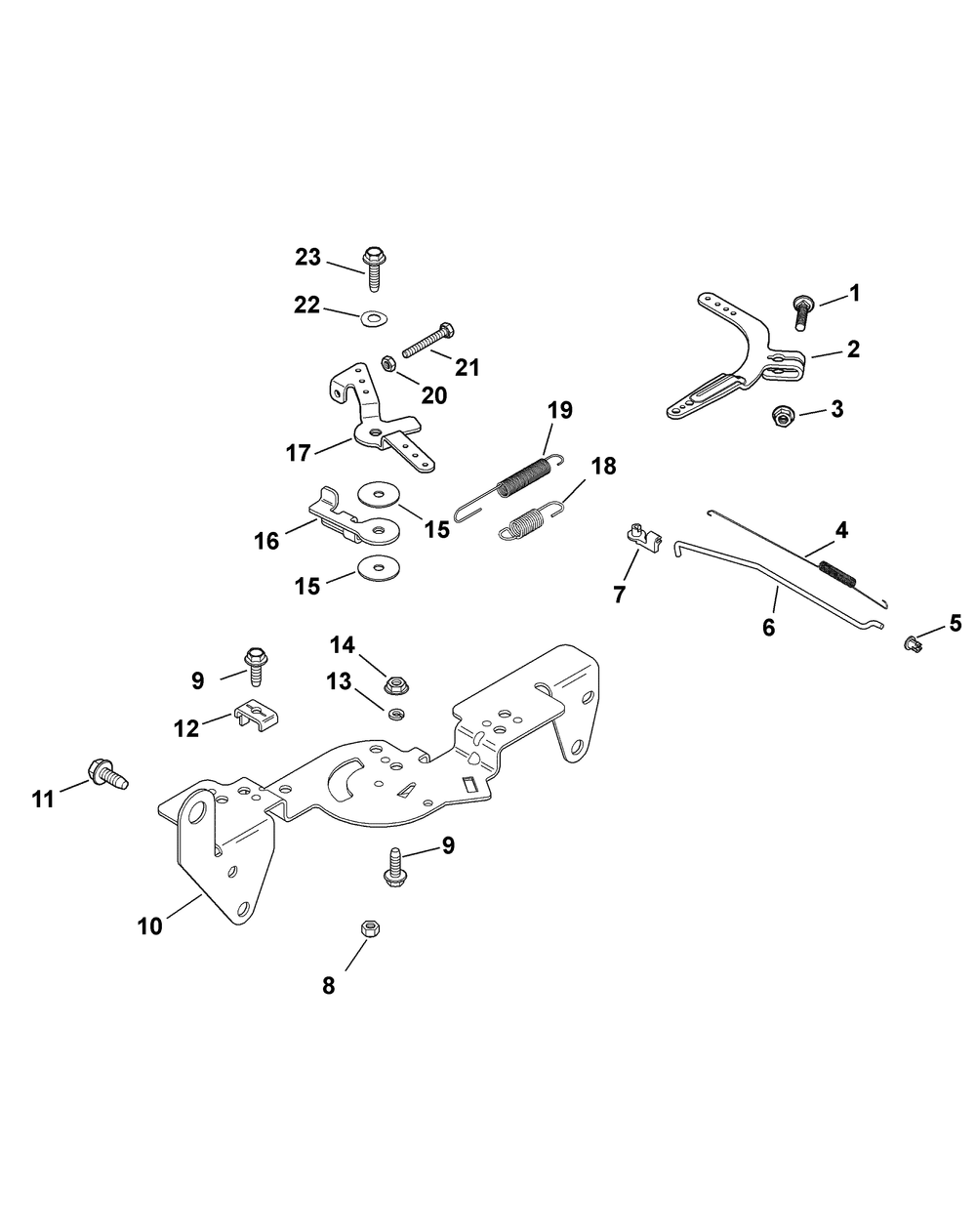 Kohler Efi Engine Controls Diagram and Parts List for 465 4X4-EFI-1I029Z-1H020Z-37BMD710 Cub Cadet Lawn Tractor Accessories